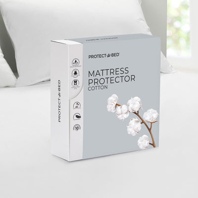Costco UK Protect-A-Bed Cotton Mattress Protector Small Double- Buy online at McGrocer
