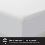 Protect-A-Bed Cotton Mattress Protector Single, UK version