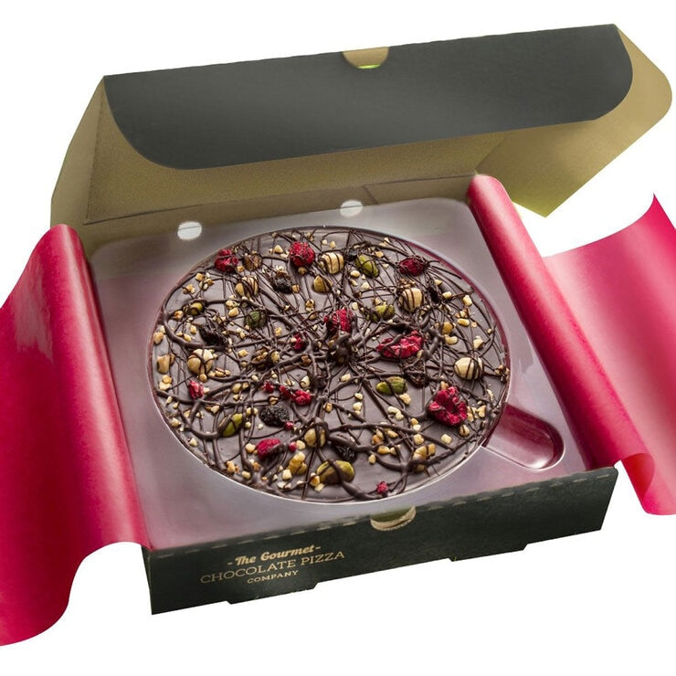 The Gourmet Chocolate Pizza Company - Decadent Dark 10 Inches