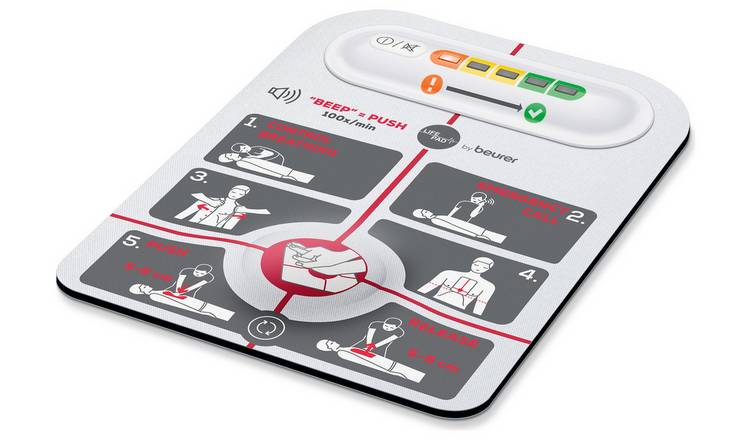 Beurer LifePad RH112 resuscitation aid, UK version