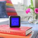 Habitat silver digital alarm clock, UK version