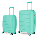 Rock Tulum hardside luggage set in cabin and medium sizes - British product