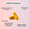 Unfabled CoQ10 Pureblend supplement 90 capsules, imported from the UK