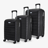 Rock Prime 3 piece hardside luggage set (British brand)
