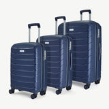 Rock Prime 3 piece hardside luggage set (British brand)
