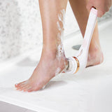 Nu You exfoliating body brush with 4 heads, imported from the UK