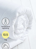 Temperature regulating 10.5 tog duvet (British brand)