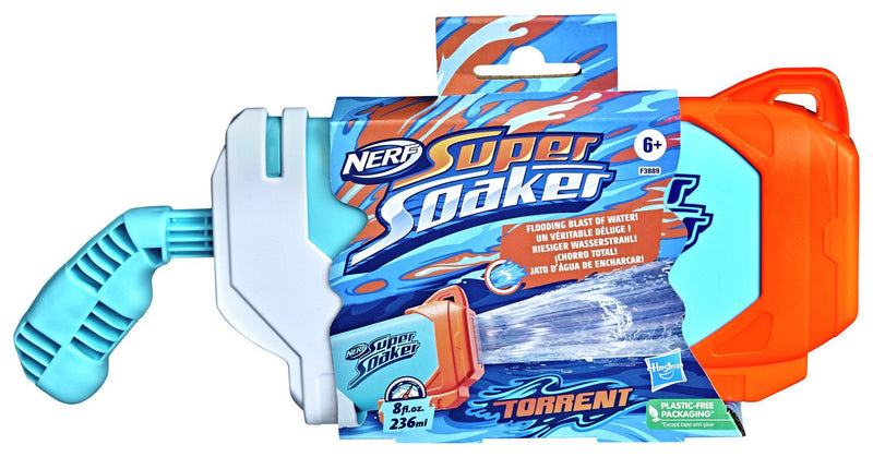 Nerf Super Soaker Torrent water blaster 236ml, imported from the UK