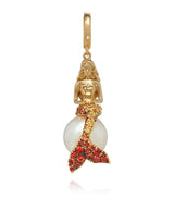Harrods Annoushka x The Vampire's Wife Yellow Gold Mermaids Charm- Buy online at McGrocer