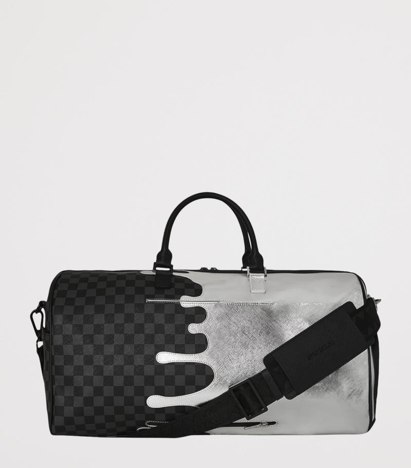 Sprayground duffle bag Silver Side Drip - British product