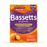 Holland & Barrett Bassetts Vitamins 12-18 EPO Orange & Passion Fruit Multivitamin Gummies 30 Gummies- Buy online at McGrocer