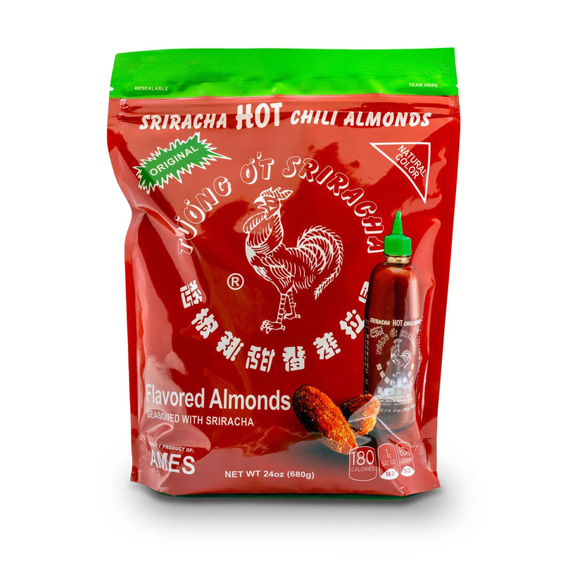 Huy Fong Sriracha almonds 680g, UK version