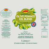 KTC olive pomace oil blend 5L, UK version