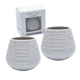 EasyTots Dinky Cup 2 pack 50ml silicone baby cup, UK version