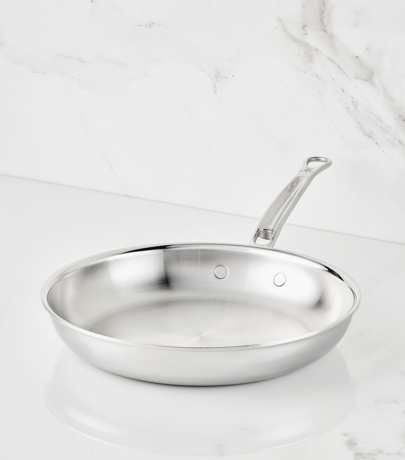Hestan ProBond Luxe Skillet 28cm mirror stainless steel, imported from the UK