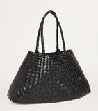 Dragon Diffusion large Santa Croce tote bag in leather, British brand