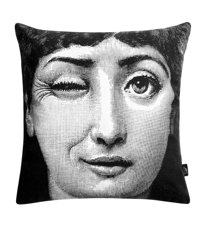 Fornasetti Tema e Variazioni No. 82-130 cushion 40cm x 40cm - British product