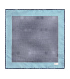 Brioni silk printed pocket square 33cm, UK version
