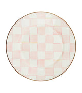Harrods MacKenzie-Childs Rosy Check Dinner Plate 25cm- Buy online at McGrocer