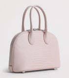 Self-Portrait mini leather top-handle bag, imported from the UK