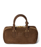 Miu Miu Arcadie suede handbag - British product
