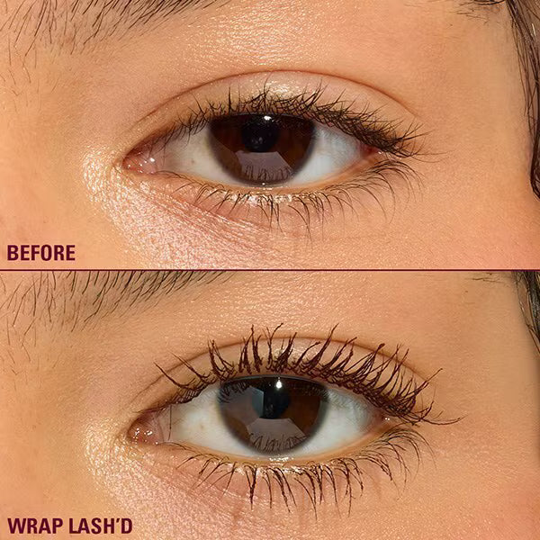 Revolution Wrap Lash Mascara Burgundy, imported from the UK