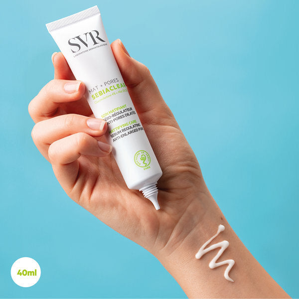 SVR Sebiaclear Mat+ Pores face fluid 40ml (British brand)