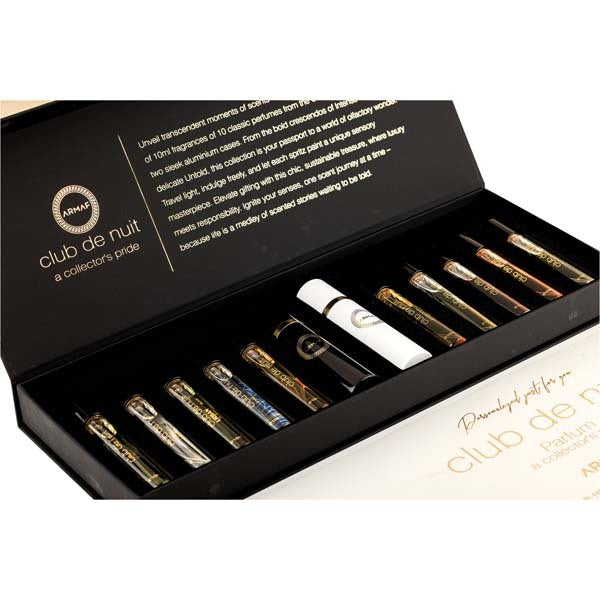 Armaf Club De Nuit discovery set 10ml x 10 - British product