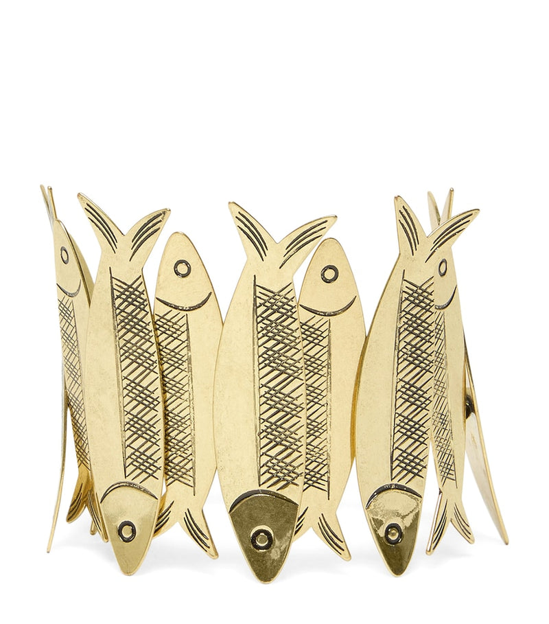 Marina Rinaldi gold-tone fish bracelet - British product