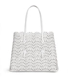 Alaïa Mina Vienne leather top handle bag, imported from the UK