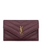 Saint Laurent Cassandre Matelassé envelope wallet (British brand)