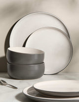 M&S Michigan 12 Piece Stoneware Dinner Set- Buy online at McGrocer
