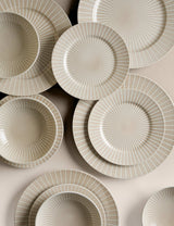 M&S 12 Piece Reactive Stripe Dinner Set- Buy online at McGrocer