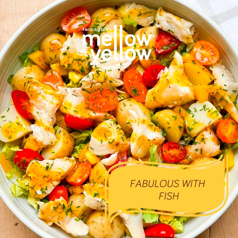 Farrington's Mellow Yellow honey mustard dressing 250ml, UK version
