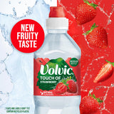 Volvic strawberry flavoured water 750ml, imported from the UK
