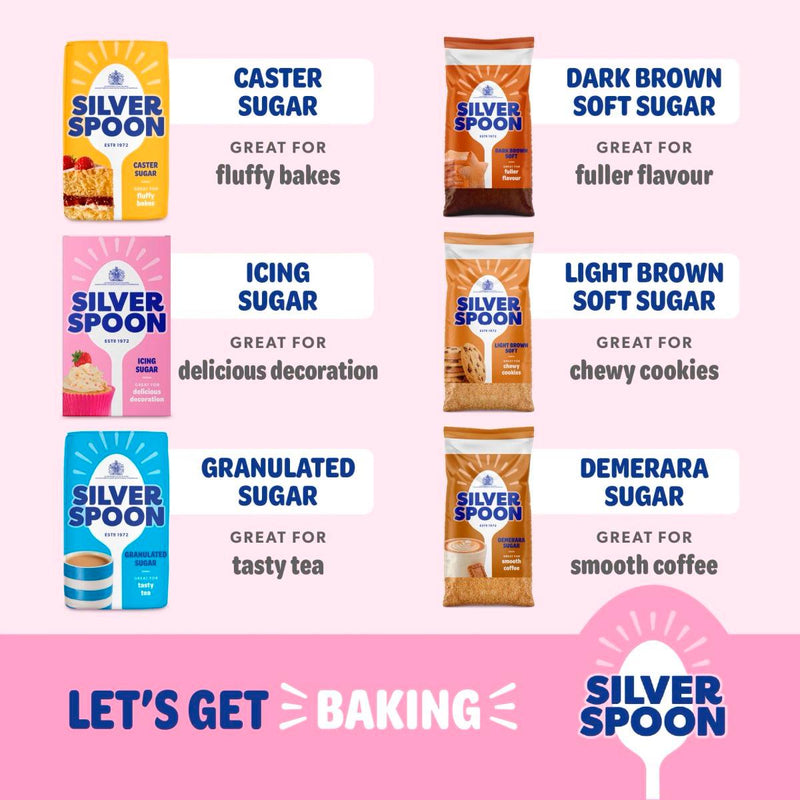 Silver Spoon Icing Sugar 500g bag purchased from the UK (British brand)