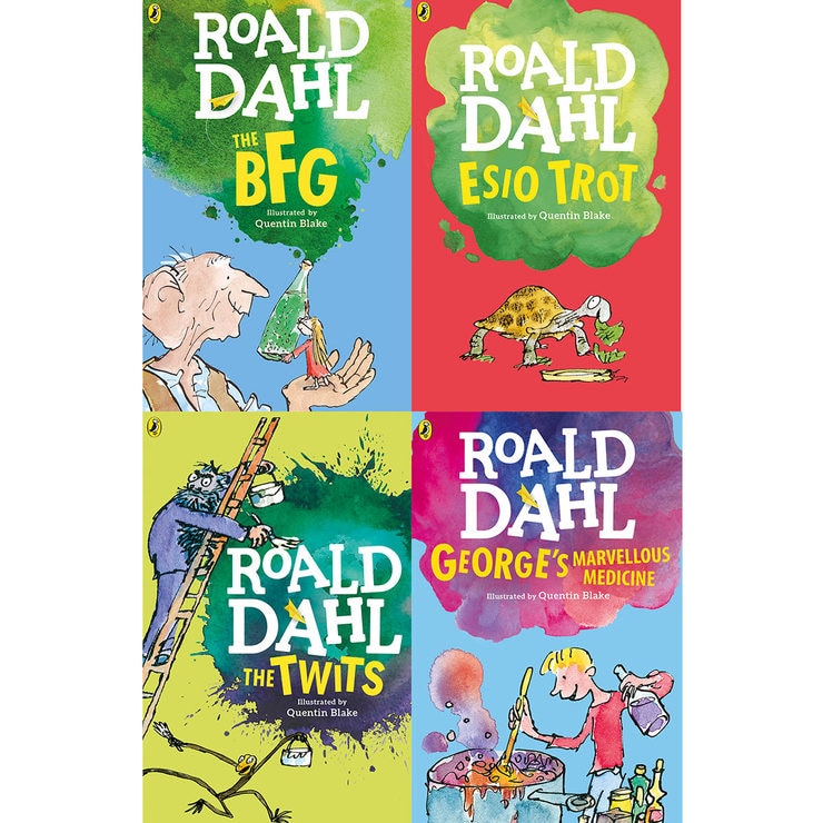 Roald Dahl 16-book collection box set - British product