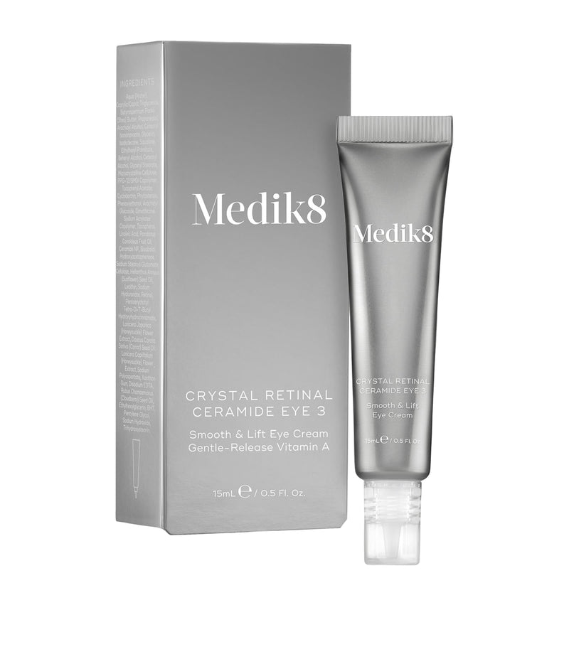 Medik8 Crystal Retinal Ceramide 3 eye cream 15ml, imported from the UK