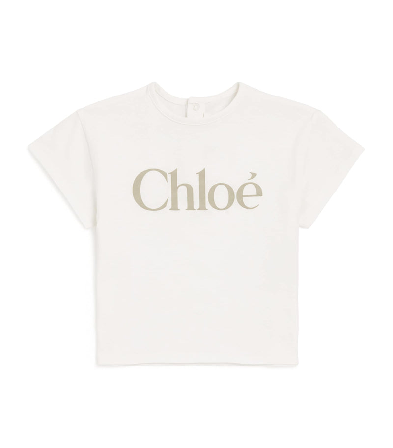 Chloé Kids Logo T-Shirt 6-36 months - British product