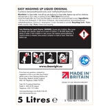 Easy original washing up liquid 5L - British product