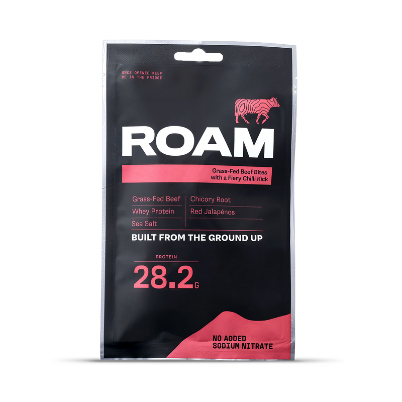 ROAM Jalapeno Chilli beef bites 6x70g, imported from the UK