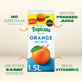 Tropicana smooth orange fruit juice 1.5L (British brand)