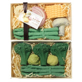 Choc on Choc Chocolate Greens 130g and 5 A Day Chocolate Vegetables 100g