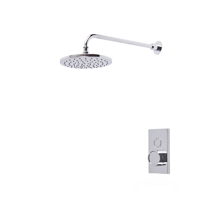 Tavistock Xenon overhead concealed single function shower, imported from the UK