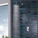 Tavistock Xenon overhead concealed single function shower, imported from the UK
