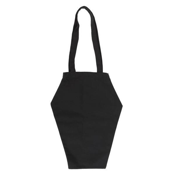 Something Different coffin shaped bag with spider web design, UK version