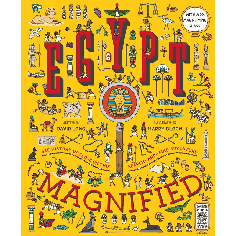 Magnified Series children's interactive book set for ages 5+, UK version