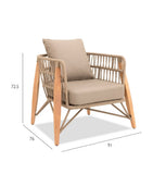 Indian Ocean Pimlico Club outdoor armchair, UK version