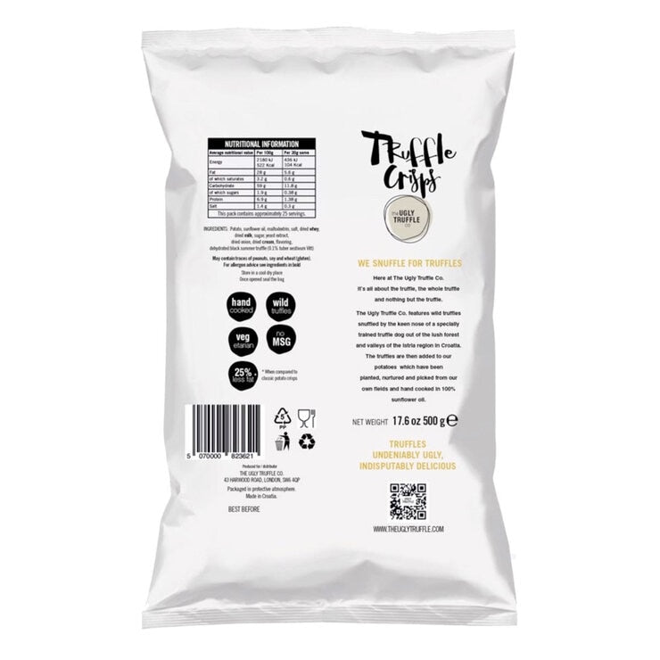 Ugly Truffle Co. truffle crisps 500g, UK version