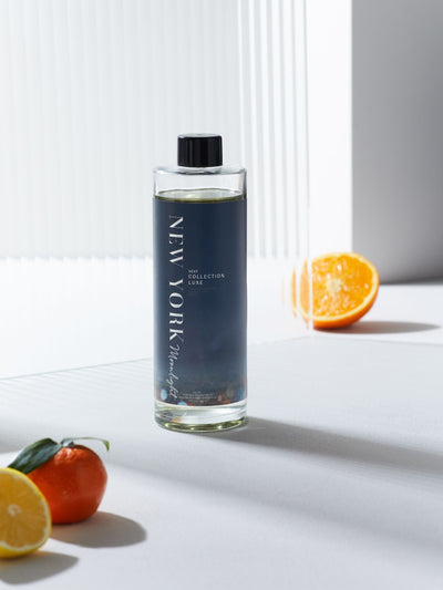 Prochaine recharge pour diffuseur de roseaux Collection Luxe New York Moonlight Ambre Jasmin 400 ml - Acheter en ligne sur McGrocer